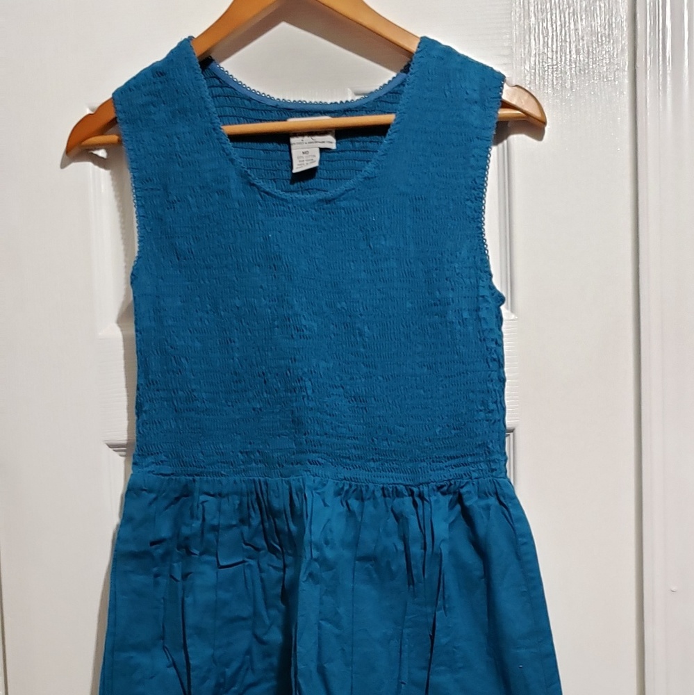 Teal Midi Dress Medium